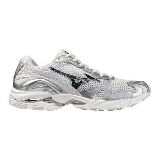 ミズノ MIZUNO WAVE RIDER 10 05：ホワイト×チャコール×ブラック 23.0cm～25.0㎝   D1GA261D05 4582767791194 レディース スニーカー スポーツスタイル  【送料無料 北海道/沖縄/離島を除く】 05：ホワイト×チャコール×ブラック 23.0cm