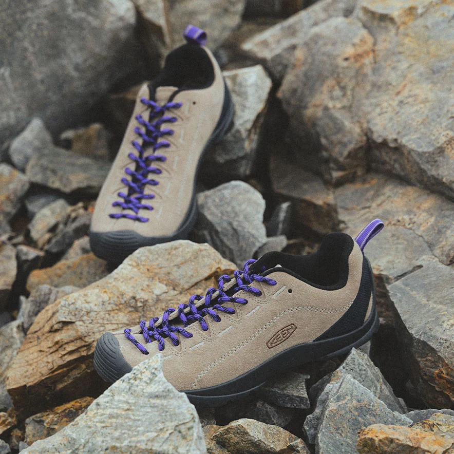 キ－ン ウィメンズ ジャスパー スニーカー KEEN JASPER WOMEN Brindle/Tillandsia Purple 23.0cm～25.0cm 1026259 0191190983881 【送料無料 北海道/沖縄/離島を除く】 Brindle/Tillandsia Purple 23.0cm