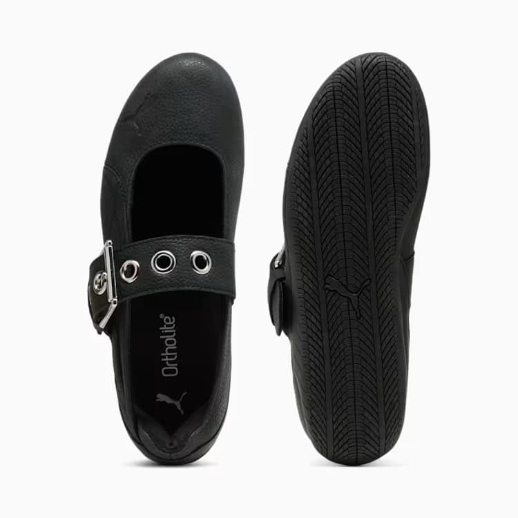 プーマ  ウィメンズ スピードキャット バレエ エトワール ドレスアップ スニーカー PUMA SPEEDCAT BALLET DRESS-UP WNS PUMA Black 23.5cm～24.5cm 408054_03 4070032878911 【送料無料 北海道/沖縄/離島を除く】 PUMA Black 23.5cm