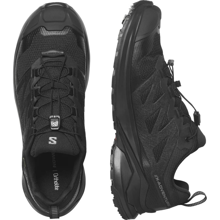 【サロモン】 SALOMON X-ADVENTURE GORE-TEX Black / Black / Black 26.0cm～28.0cm 0195751294010 ゴアテックス GORE/TEX メンズ スニーカー 【送料無料 北海道/沖縄/離島を除く】 Black / Black / Black 26.0cm