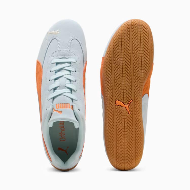 PUMA SPEEDCAT OG ROSE プーマ スピードキャット ウィメンズ スニーカー シューズ ロゼ Sea Glass-Orange Glo 25.0cm 398846 40 MX3 4069156501751 【送料無料 北海道/沖縄/離島を除く】 Sea Glass-Orange Glo 25.0cm