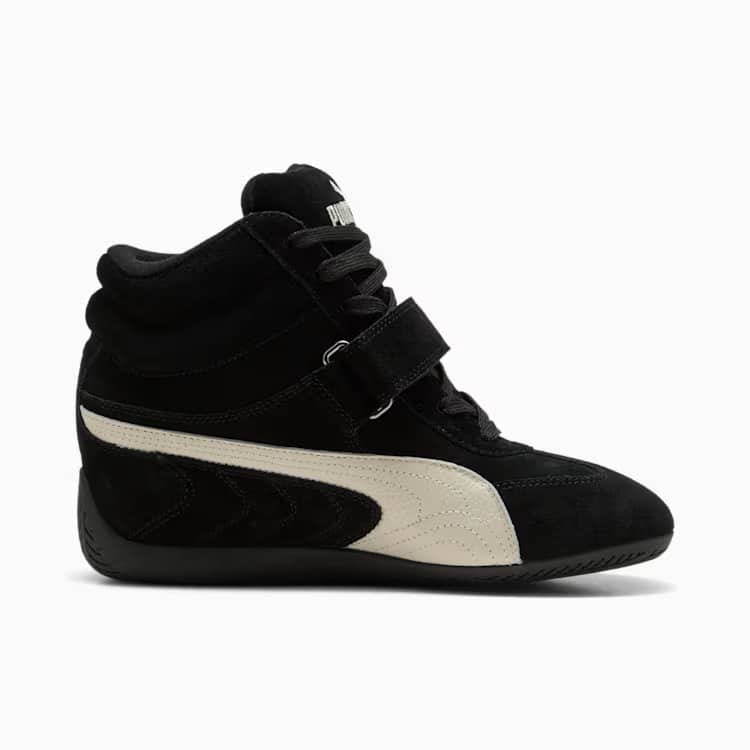 プーマ スピードキャット ウェッジ OG スニーカー PUMA SPEEDCAT WEDGE OG WNS PUMA Black-PUMA White 23.0㎝～25.0㎝ 408119_01 4069162835055 【送料無料 北海道/沖縄/離島を除く】 PUMA Black-PUMA White 23.0㎝