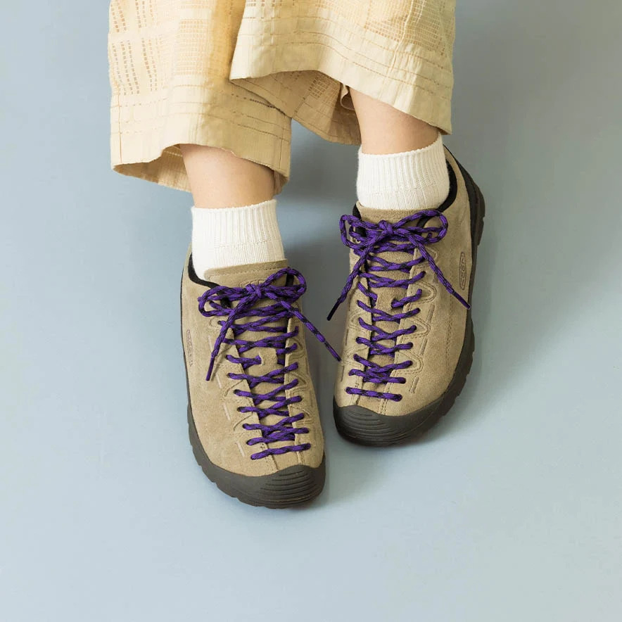 キ－ン ウィメンズ ジャスパー スニーカー KEEN JASPER WOMEN Brindle/Tillandsia Purple 23.0cm～25.0cm 1026259 0191190983881 【送料無料 北海道/沖縄/離島を除く】 Brindle/Tillandsia Purple 23.0cm