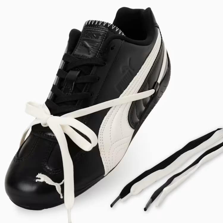 PUMA SPEEDCAT PRM X ROSE プーマ スピードキャット プレミアム エックス ロゼ ウィメンズ スニーカー シューズ  PUMA Black-Warm White 23.5cm 404391_01 MX3 4069159795195 【送料無料 北海道/沖縄/離島を除く】 PUMA Black-Warm White 23.5cm