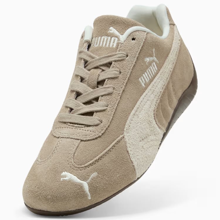 PUMA SPEEDCAT プーマ スピードキャットエレベーテッド レディース スニーカー シューズ Ice Coffee-Alpine Snow 24.0cm 403619_02 4069156860308 【送料無料 北海道/沖縄/離島を除く】 Ice Coffee-Alpine Snow 24.0cm