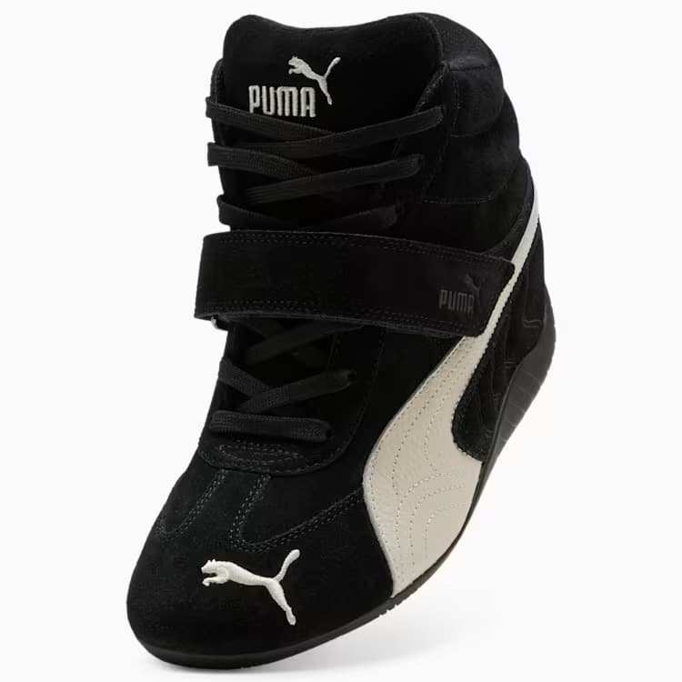 プーマ スピードキャット ウェッジ OG スニーカー PUMA SPEEDCAT WEDGE OG WNS PUMA Black-PUMA White 23.0㎝～25.0㎝ 408119_01 4069162835055 【送料無料 北海道/沖縄/離島を除く】 PUMA Black-PUMA White 23.0㎝