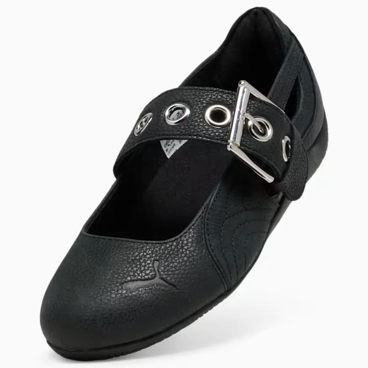 プーマ  ウィメンズ スピードキャット バレエ エトワール ドレスアップ スニーカー PUMA SPEEDCAT BALLET DRESS-UP WNS PUMA Black 23.5cm～24.5cm 408054_03 4070032878911 【送料無料 北海道/沖縄/離島を除く】 PUMA Black 23.5cm