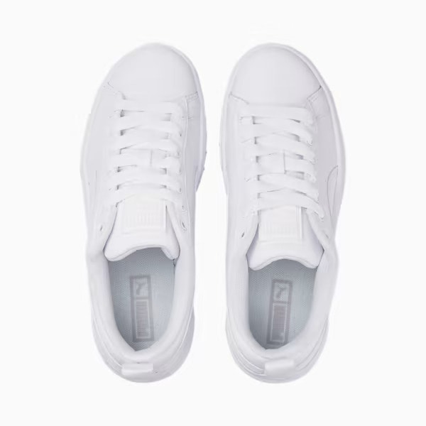 【PUMA】 Mayze Wedge Wns  Puma white プーマ ウィメンズ メイズ ウェッジ  386273 04 スニーカー  シューズ 24.0cm 4065449923538 KX3  【送料無料 北海道/沖縄/離島を除く】 24.0cm