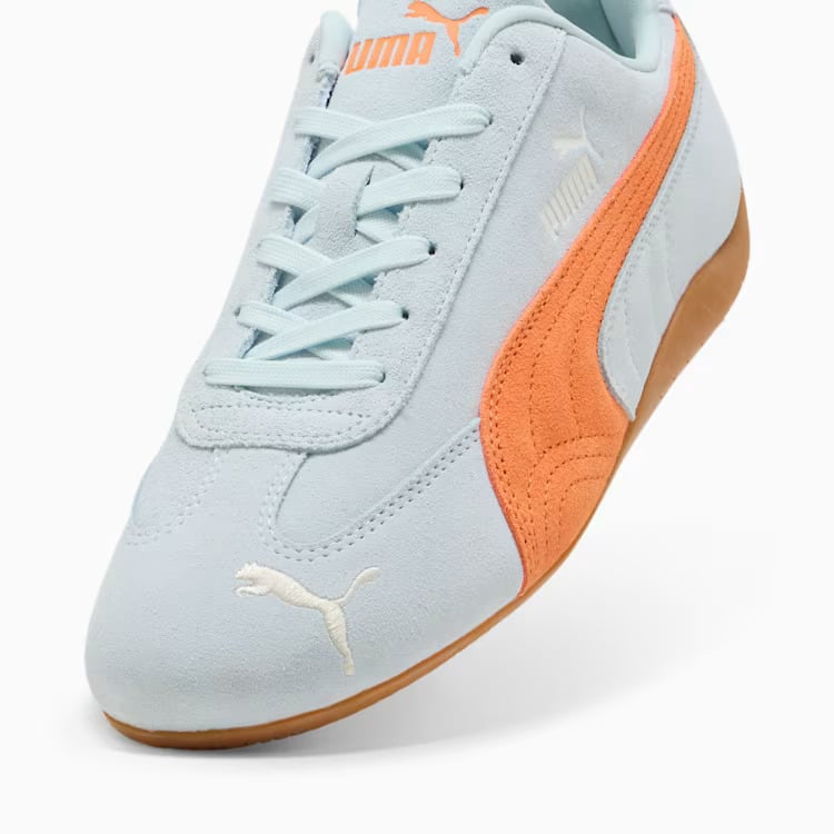 PUMA SPEEDCAT OG ROSE プーマ スピードキャット ウィメンズ スニーカー シューズ ロゼ Sea Glass-Orange Glo 25.0cm 398846 40 MX3 4069156501751 【送料無料 北海道/沖縄/離島を除く】 Sea Glass-Orange Glo 25.0cm