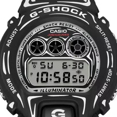 カシオ ジーショック CASIO G-SHOCK GSHOCK  Joshua Videsコラボレーションモデル DIGITAL  6900SERIES DW-6900JV-1JR メンズ レディース 腕時計 国内正規品  4549526418556【送料無料 北海道/沖縄/離島除く】 1JR FREE