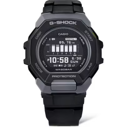 カシオ CASIO G-SHOCK GSHOCK ジーショック G-SQUAD GBD-300 SERIES GBD-300-1JF  モバイルリンク/アプリ連携機能 バイブレーションアラーム トレーニング機能 （加速度計/距離計測機能） 高精細DP 20気圧防水 腕時計 国内正規品  【送料無料 北海道/沖縄/離島を除く】(FREE ...