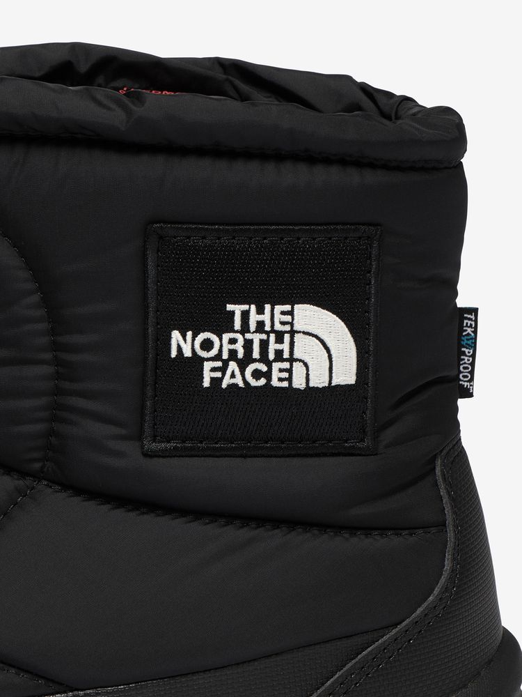 THE NORTH FACE Nuptse Bootie WP Logo Short ブーツ ウォータープルーフ KW（TNFブラック×TNFホワイト） 24.0cm  NF52280 4550219960290【送料無料 北海道/沖縄/離島を除く】 BB（TNFブラック×ブロンクスブラウン） 24.0cm