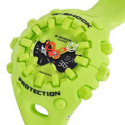 カシオ CASIO G-SHOCK GSHOCK ジーショック  ANOLOG-DIGITAL GA-V01 SERIES GA-V01-9AJF NEON YELLOW 腕時計 国内正規品 【送料無料 北海道/沖縄/離島除く】 9AJF FREE