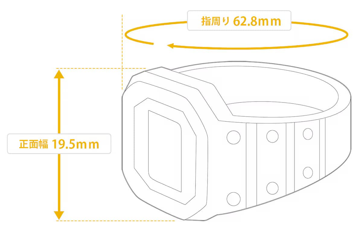 CASIO カシオ RING WATCH CRW-001G-9JR GOLD リングウォッチ 4549526417337 時計 国内正規品 【送料無料 北海道/沖縄/離島を除く】 9JR FREE