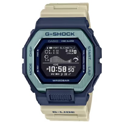 カシオ CASIO G-SHOCK GSHOCK ジーショック G-LIDE GBX-100 Series GBX-100TT-2JF  Bluetooth ワールドタイム トレーニング機能 ライフログ タイドグラフ 腕時計 国内正規品 4549526350115