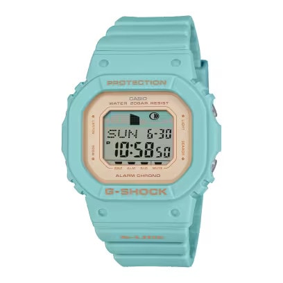 カシオ CASIO G-SHOCK GSHOCK ジーショック G-LIDE WOMEN GLX-S5600-3JF  タイドグラフ 耐衝撃構造（ショックレジスト） 20気圧防水 ワールドタイム 4549526351716 腕時計 国内正規品 【送料無料 北海道/沖縄/離島除く】 3JF FREE