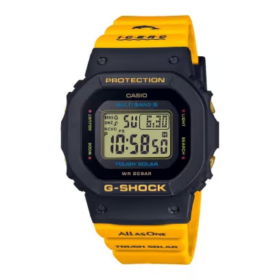 【販売終了】カシオ CASIO G-SHOCK ジーショック アイサーチ・ジャパン コラボレーションモデル DIGITAL WOMEN GMD-W5600K-9JR  電波時計 タフソーラー (ソーラー充電システム） 耐衝撃構造（ショックレジスト） 20気圧防水 腕時計 国内正規品 9JR FREE