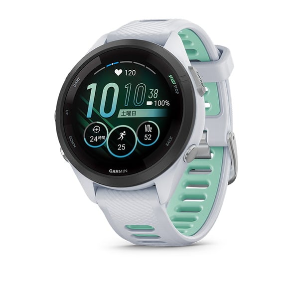【DISCOUNT】 GARMIN ガーミン Forerunner 265S White Suica対応  010-02810-44 GPS スマートウォッチ 通知機能 モーニングレポート HRVステータス ランニングパワー PacePro機能 VO2 MAX 血中酸素トラッキング GARMIN正規商品 【送料無料 北海道/沖縄/離島を除く】 White FREE