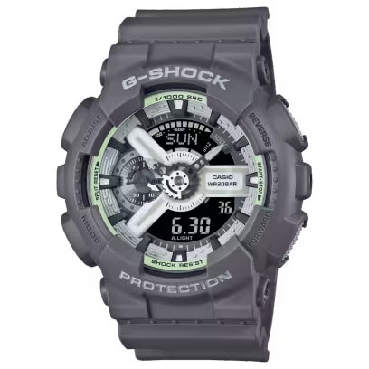 カシオ CASIO G-SHOCK GSHOCK ジーショック ANALOG-DIGITAL 110 SERIES HIDDEN GLOWシリーズ GA-110HD-8AJF 耐衝撃構造（ショックレジスト） 耐磁時計（JIS1種） 20気圧防水 腕時計 国内正規品 【送料無料 北海道/沖縄/離島除く】 8AJF FREE