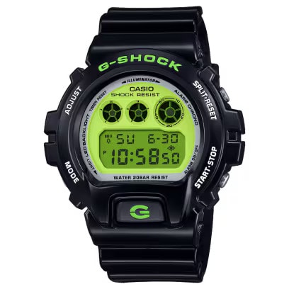 カシオ CASIO G-SHOCK GSHOCK ジーショック DIGITAL 6900 Series DW-6900RCS-1JF DW-6900 CRAZY COLORS 2024 耐衝撃構造（ショックレジスト） 20気圧防水  スーパーイルミネーター 腕時計 国内正規品 【送料無料 北海道/沖縄/離島除く】 1JF FREE