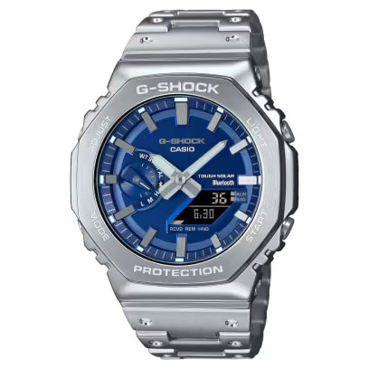 カシオ CASIO G-SHOCK GSHOCK ジーショック FULLMETAL フルメタル 2100 Series  GM-B2100AD-2AJF ソーラー充電システム モバイルリンク/アプリ連携機能 アナログデジタルコンビネーションモデル 腕時計 国内正規品 【送料無料 北海道/沖縄/離島除く】 2AJF FREE