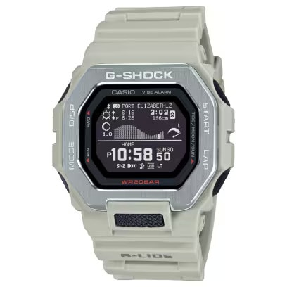 カシオ CASIO G-SHOCK GSHOCK ジーショック G-LIDE GBX-100 Series GBX-100-8JF  モバイルリンク/アプリ連携機能 センサー機能 トレーニング機能 タイドグラフ 通知機能 耐衝撃構造（ショックレジスト） 20気圧防水 腕時計  国内正規品 【送料無料 ...