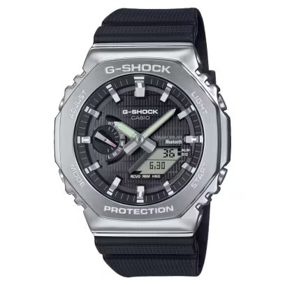 NEW】カシオ CASIO G-SHOCK GSHOCK ジーショック G-STEEL 2100 Series GBM-2100-1AJF タフソーラー （ソーラー充電システム） モバイルリンク機能/アプリ連携機能 耐衝撃構造（ショックレジスト） 20気圧防水 国内正規品 【送料無料  北海道/沖縄/離島を除く】(FREE 1AJF ...