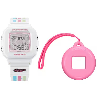 カシオ CASIO BABY-G ベビージー BABY-G＋PLUS THE POWERPUFF GIRLS コラボレーションモデル BGD-10  Series BGD-10KPP-7JR 10気圧防水 耐衝撃構造（ショックレジスト） 国内正規品 【送料無料 北海道/沖縄/離島を除く】(FREE  7JR)｜ ムラサキスポーツ｜静岡PARCO | ONLINE ...