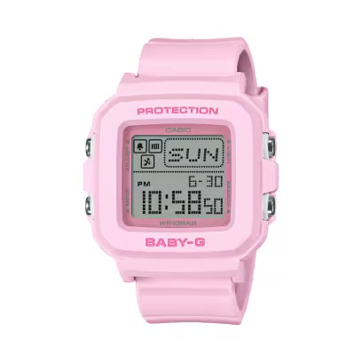 カシオ CASIO BABY-G ベビージー BGD-10 Series BGD-10-4JF PINK 10気圧防水 耐衝撃構造（ショックレジスト） 国内正規品 【送料無料 北海道/沖縄/離島を除く】 4JF FREE
