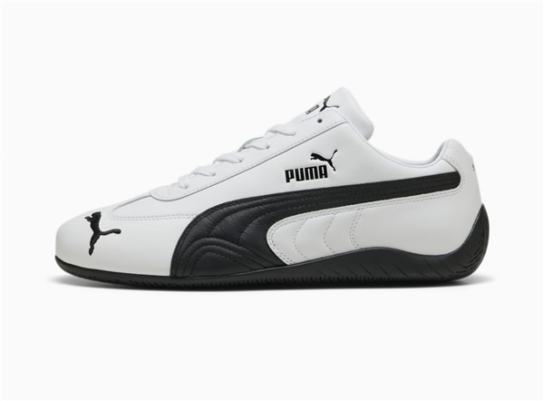 PUMA プーマ SPEEDCAT LTH スピードキャット レザー 40160302  PUMA White－PUMA Black レディースメンズ スニーカー 24.5cm【送料無料　北海道/沖縄/離島を除く】 02 24.5cm