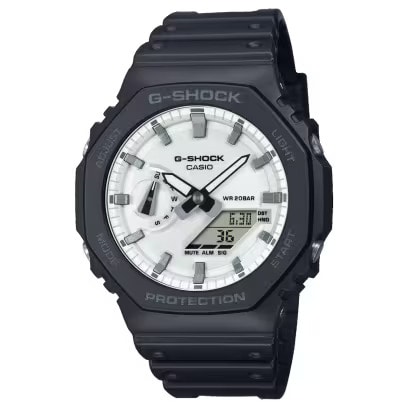 カシオ CASIO G-SHOCK GSHOCK ジーショック ANALOG-DIGITAL 2100 SERIES GA-2100WD-1AJF 耐衝撃構造（ショックレジスト） カーボンコアガード構造 八角形 オクタゴン カシオーク 腕時計 国内正規品 4549526391095 【送料無料 北海道/沖縄/離島を除く】 1AJF FREE