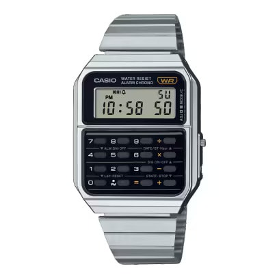 カシオ CASIO CASIOCLASSIC カシオクラシック CA-500WE-1AJF シルバー 腕時計 国内正規品 4549526355868【着払い】 1AJF FREE