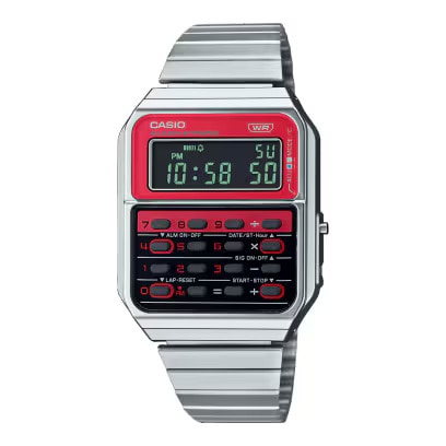 カシオ CASIO CASIOCLASSIC カシオクラシック Heritage Colors CA-500WE-4BJF レッド 腕時計 国内正規品 4549526367502【着払い】 4BJF FREE