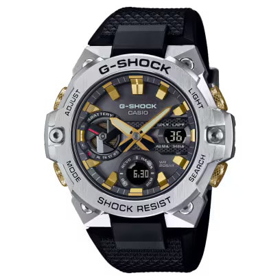 カシオ CASIO G-SHOCK GSHOCK ジーショック G-STEEL GST-B400 Series GST-B400CX-1AJR カーボンコアガード構造 タフソーラー（ソーラー充電システム）モバイルリンク/アプリ連携機能 腕時計 国内正規品 4549526391040 【送料無料 北海道/沖縄/離島を除く】 1AJＲ FREE