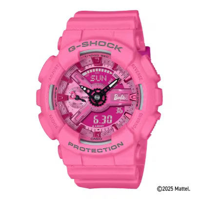 カシオ CASIO G-SHOCK カシオ ジーショック 「Barbie（バービー）」 コラボレーションモデル GMA-S110BE-4AJR 耐衝撃構造 （ショックレジスト） 耐磁時計 （JIS1種） 腕時計 国内正規品 【送料無料 北海道/沖縄/離島除く】 4AJR FREE