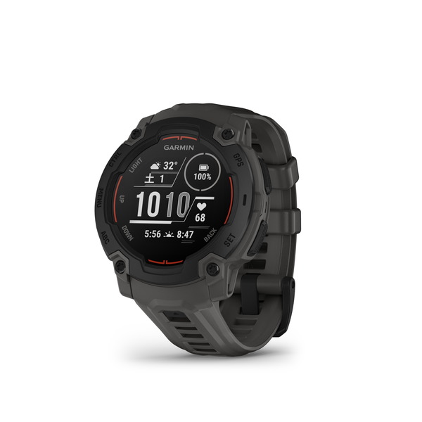 ガーミン GARMIN Instinct E （インスティンクト イー） 45mm Black / Charcoal （ブラック/チャコール）シリコンバンド タフネスGPSスマートウォッチ 010-02933-12 腕時計 正規品 【送料無料 北海道/沖縄/離島を除く】 Black / Charcoal 45mm FREE