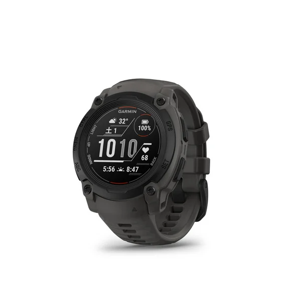 ガーミン GARMIN Instinct E （インスティンクト イー）40mm Black / Charcoal （ブラック/チャコール）シリコンバンド タフネスGPSスマートウォッチ 010-02932-12 腕時計 正規品 【送料無料 北海道/沖縄/離島を除く】 Black / Charcoal 40mm FREE