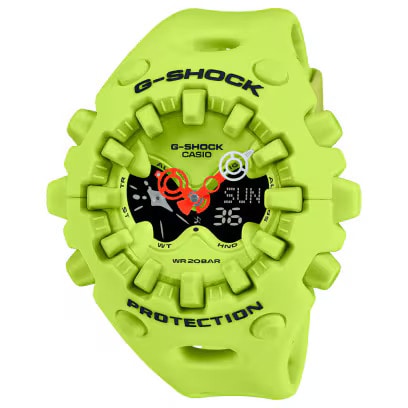 カシオ CASIO G-SHOCK GSHOCK ジーショック  ANOLOG-DIGITAL GA-V01 SERIES GA-V01-9AJF NEON YELLOW 腕時計 国内正規品 【送料無料 北海道/沖縄/離島除く】 9AJF FREE