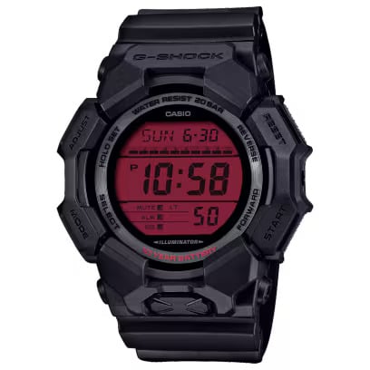 カシオ CASIO G-SHOCK GSHOCK ジーショック DIGITAL GD-010 SERIES GD-010BBR-1JF 20気圧防水 耐衝撃構造（ショックレジスト） 10年バッテリーBig caseシリーズ 大型液晶 腕時計 国内正規品 【送料無料 北海道/沖縄/離島を除く】 1JF FREE