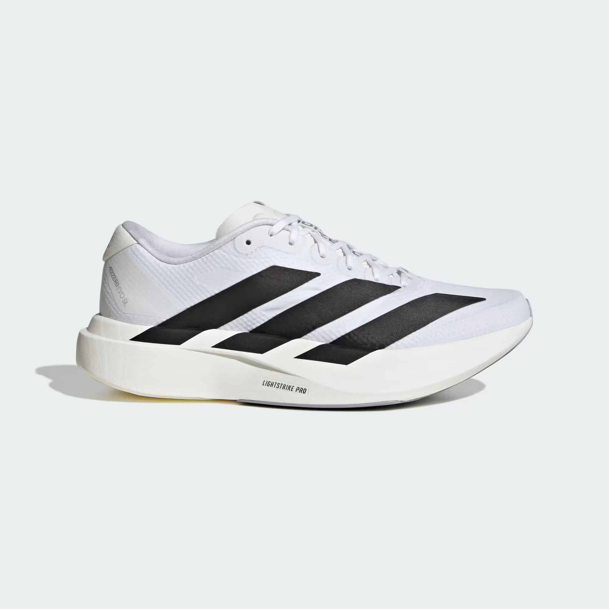 ADIDAS ADIZERO EVO SL WOVEN アディダス アディゼロ エボ エスエル ウーブン Cloud White / Core Black / Dash Grey 23.0cm～25.0㎝ JR4736 スニーカー レディース 4068804973940 【送料無料 北海道/沖縄/離島を除く】 Cloud White / Core Black / Dash Grey 23.0cm