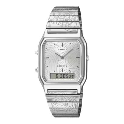 【NEW】 カシオ リバティコラボレーションモデル CASIO CLASSIC AQ-230ELT-7AJR 腕時計 正規品 【送料無料 北海道/沖縄/離島を除く】 7AJR FREE