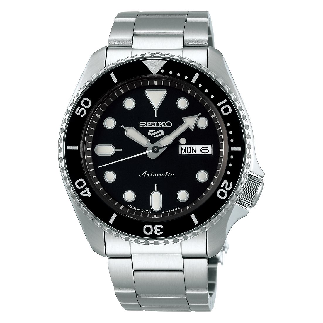 セイコー SEIKO 5スポーツ SKX series SBSA005 自動巻（手巻つき） BLACK 4954628452795 腕時計 国内正規品   【送料無料 北海道/沖縄/離島除く】 FREE