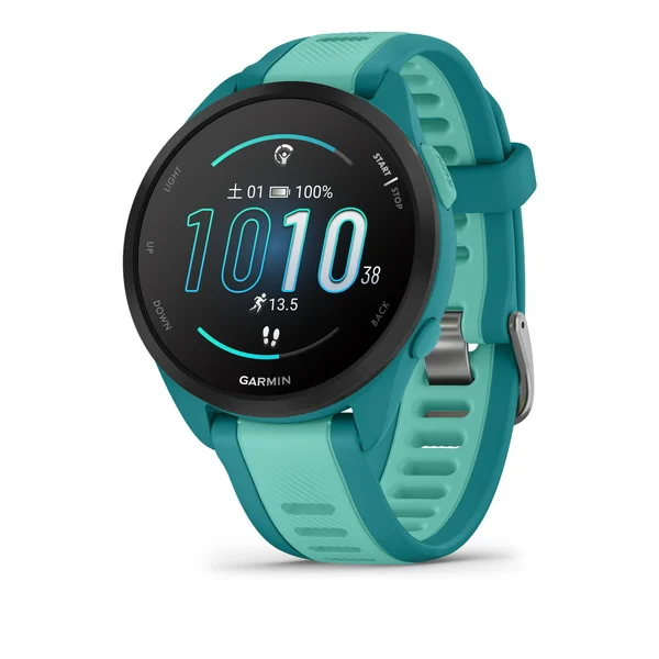 GARMIN ガーミン Forerunner 165 Music （フォアランナー 165 ミュージック） Turquoise GPSスマートウォッチ 010-02863-92 睡眠モニタリング  Body Battery スポーツアプリ Suica ランニングパワー レースウィジット 腕時計 正規品 【送料無料 北海道/沖縄/離島を除く】