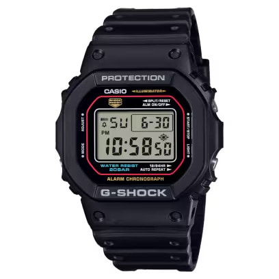 カシオ CASIO G-SHOCK GSHOCK ジーショック DIGITAL 5600Series DW-5600RL-1JF 耐衝撃構造（ショックレジスト） 20気圧防水  初代G-SHOCKカラーを採用モデル 腕時計 国内正規品 4549526396731【送料無料 北海道/沖縄/離島を除く】