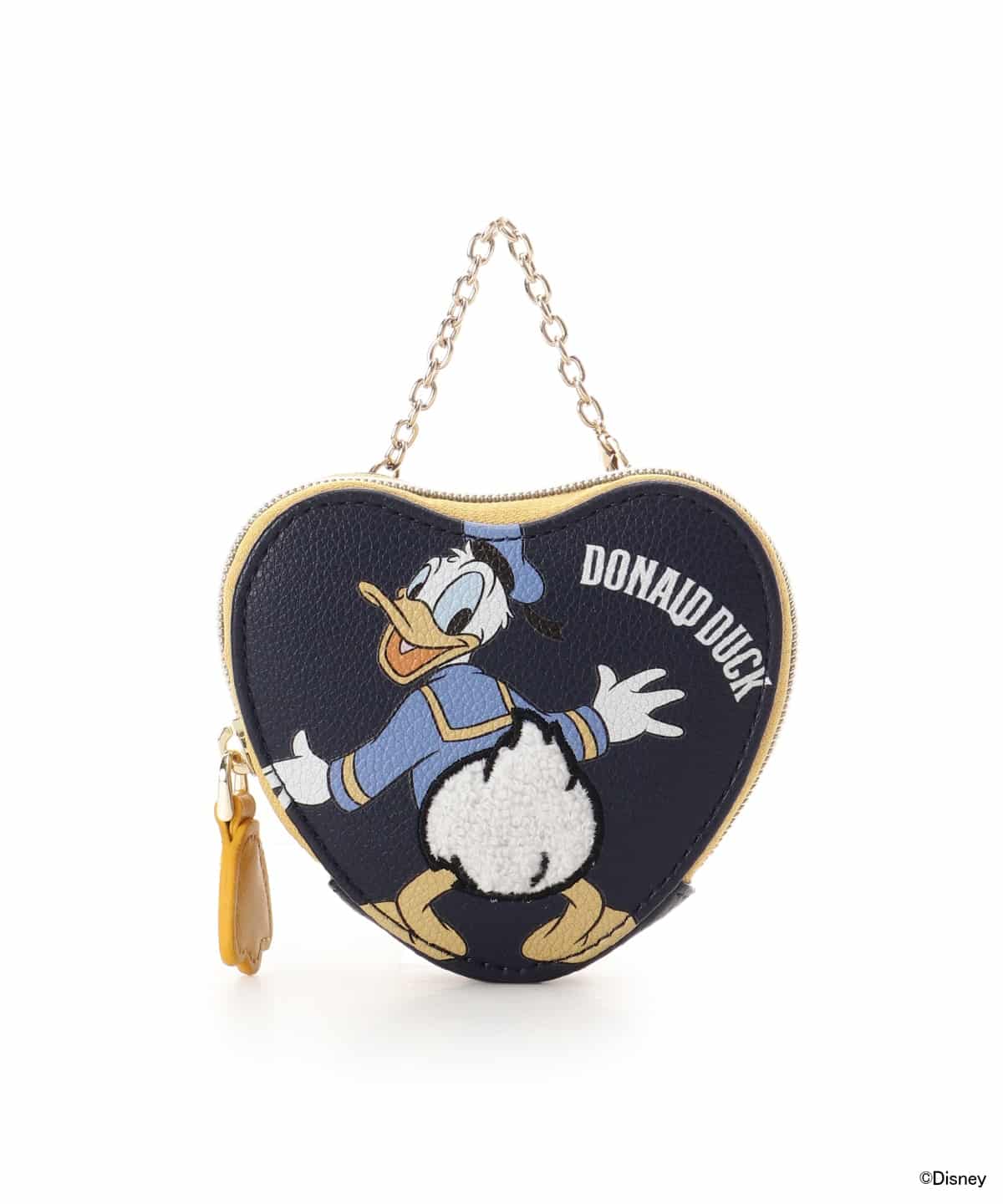 完売‼︎サマンサタバサ【ドナルド＆デイジー】ドナルドハートポーチチャーム ドナルドダック」&「デイジーダック」コレクション ハートポーチ