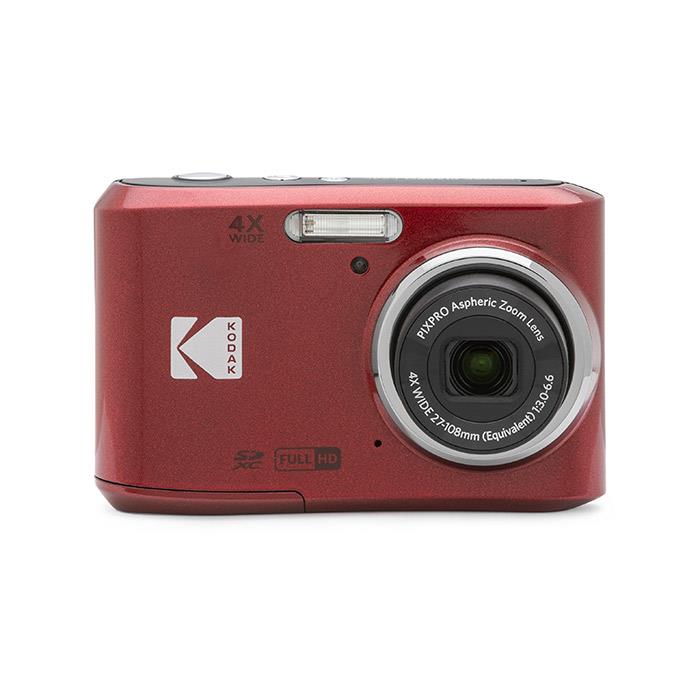 【★SALE★12時までのご注文で即日出荷！★送料無料★】コンパクトデジタルカメラ KODAK PIXPRO レッド　 FZ45RD