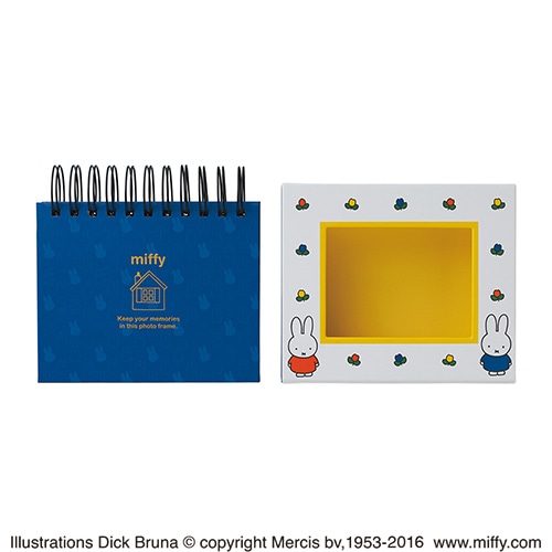 【SALE★12時までのご注文で即日出荷】ミッフィー フォトランク　フレームケースアルバムLサイズ 60枚収納 　ホワイト