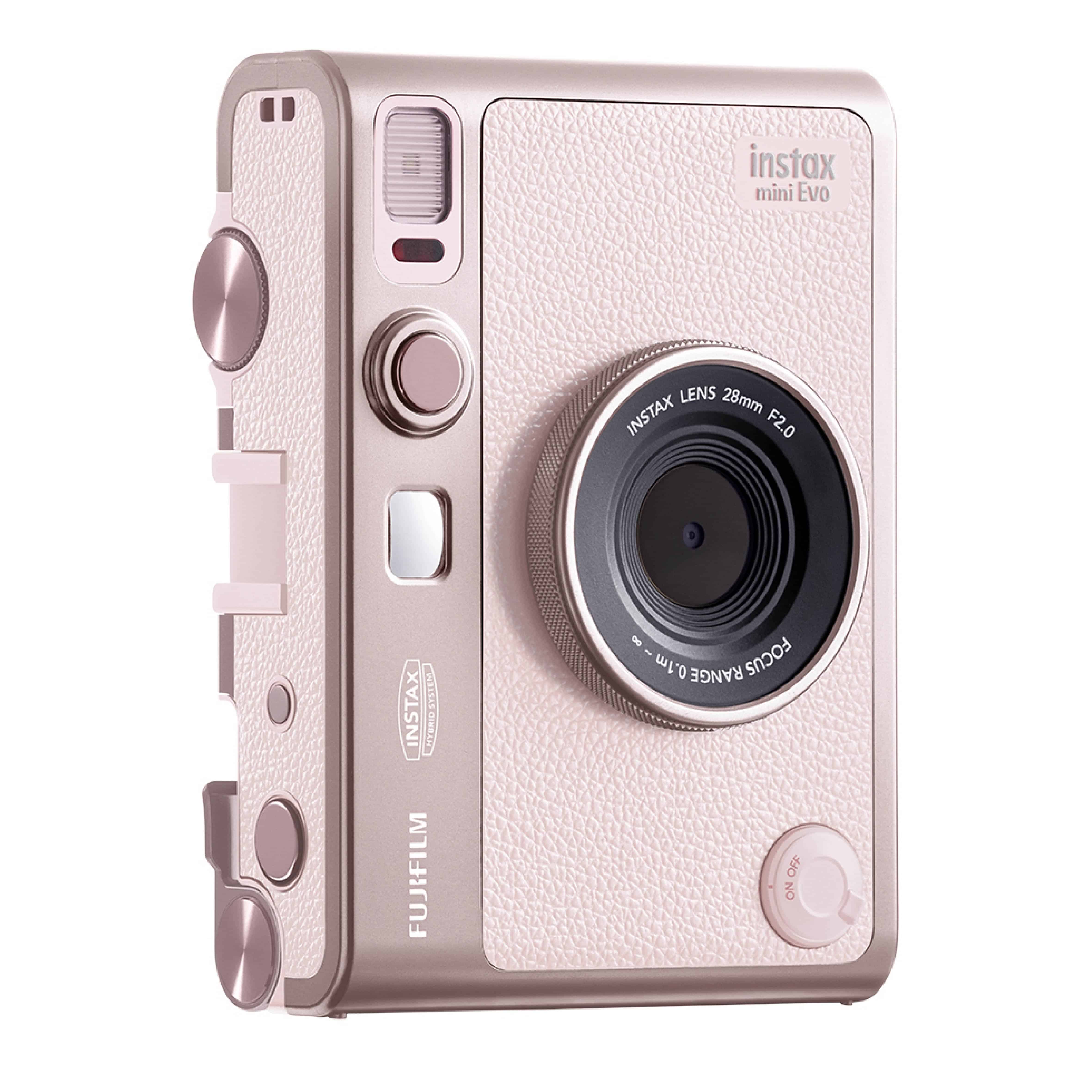 【納期未定（入荷次第発送します）★★新品・未開封品◆送料無料★】富士フイルム インスタントカメラ「instax mini Evo」（ジェントルローズ）チェキ エボ　GENTLE ROSE INS_MINI_EVO_G_PKC