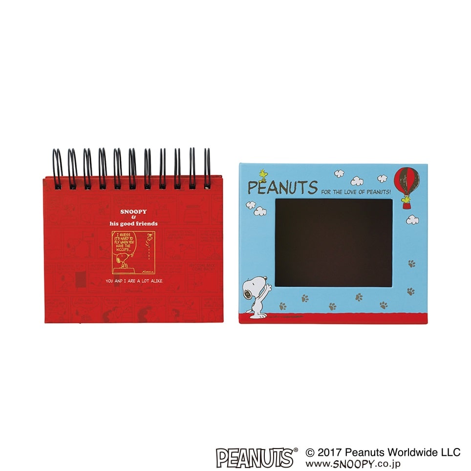 【SALE★12時までのご注文で即日出荷】ナカバヤシ ア-FTPC-202-2 フォトランク フレームケースアルバム スヌーピー L判1段60枚 ブルー