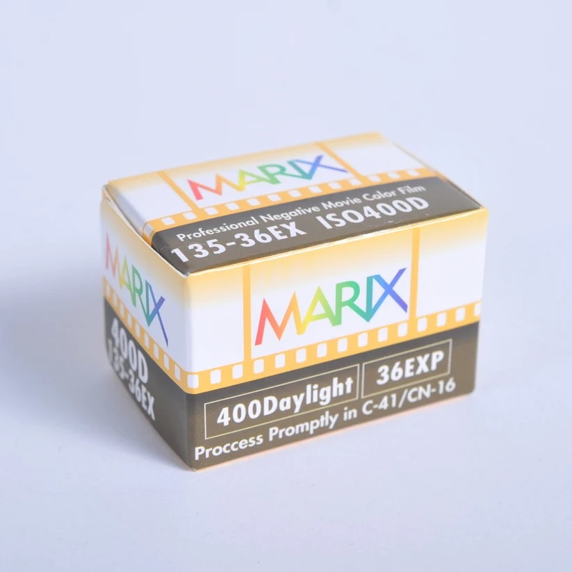 【12時までのご注文で即日出荷！】★マリックス カラーネガフィルム 400D 36枚 MARIX Color movie NegaFilm